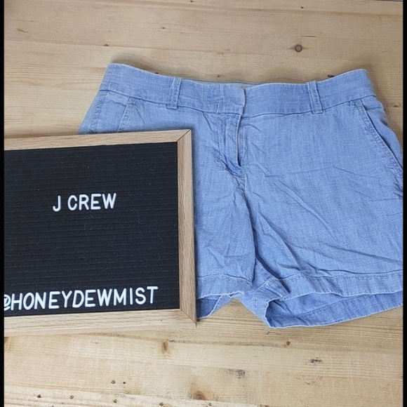 J. Crew Pants - J CREW Light Blue Shorts